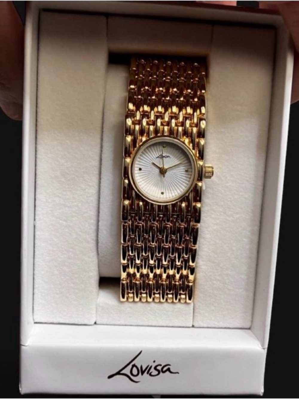 Lovisa Gold Women's Mesh Bracelet Watch